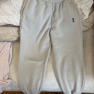 Greyish COMFRT jogger type sweatpants